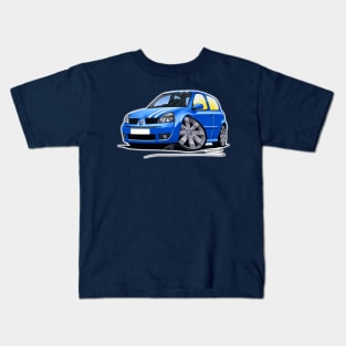 RenaultSport Clio 182 Blue (Stripes) Kids T-Shirt